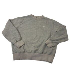 Places + Faces Crewneck Sweatshirt in Grey